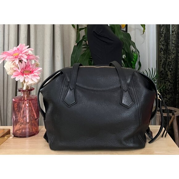 TORY BURCH BLACK PERRY HANDBAG - Picture 4 of 10